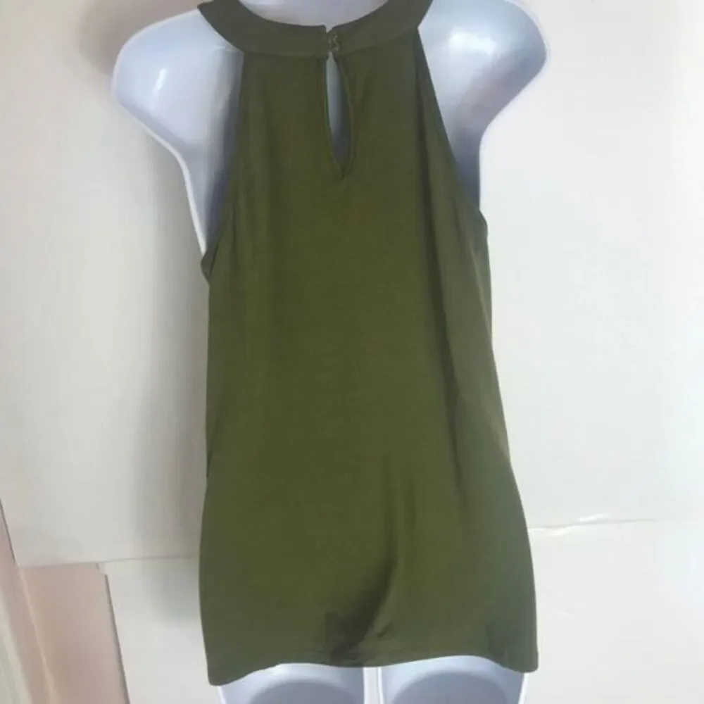 Carmen Green Tank Top size S 0066 - Picture 4 of 5